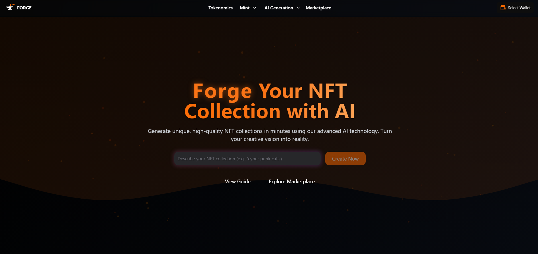 Forge AI - Marketplace NFT